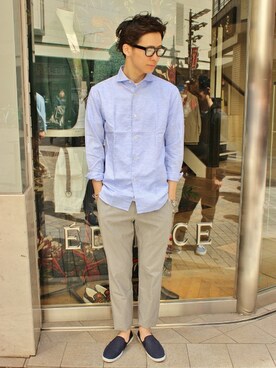 417 officialさん(メンズ・173cm)の春コーディネート