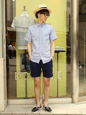 417 officialさん(メンズ・173cm)の夏コーディネート