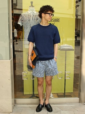 417 officialさん(メンズ・173cm)の夏コーディネート