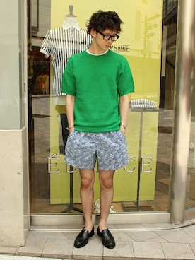 417 officialさん(メンズ・173cm)の夏コーディネート