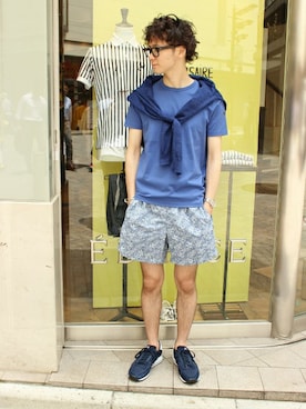 417 officialさん(メンズ・173cm)の夏コーディネート