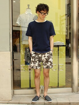 417 officialさん(メンズ・173cm)の夏コーディネート