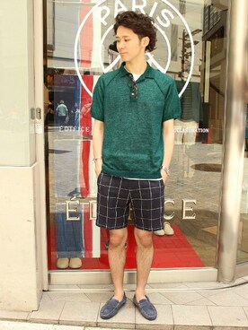 417 officialさん（メンズ・173cm）の夏コーディネート