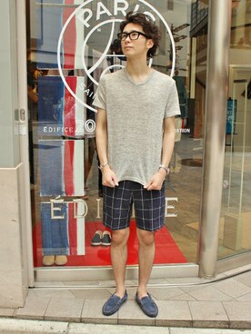 417 officialさん（メンズ・173cm）の夏コーディネート