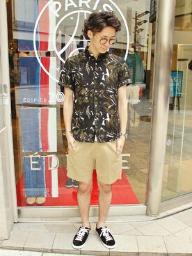 417 officialさん（メンズ・173cm）の夏コーディネート