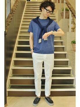 417 officialさん(メンズ・173cm)の夏コーディネート