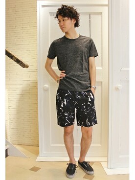417 officialさん(メンズ・173cm)の夏コーディネート