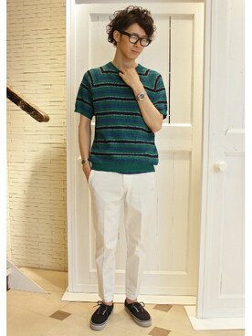 417 officialさん（メンズ・173cm）の夏コーディネート