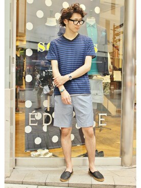417 officialさん(メンズ・173cm)の夏コーディネート
