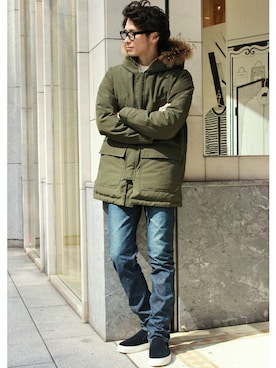 417 officialさん(メンズ・173cm)の秋コーディネート