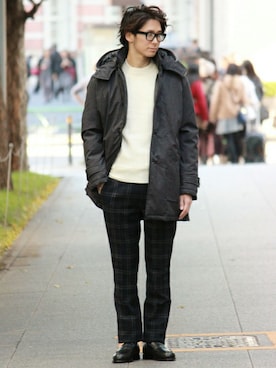 417 officialさん（メンズ・173cm）の秋コーディネート