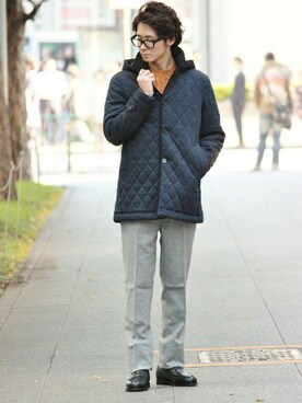 417 officialさん（メンズ・173cm）の秋コーディネート