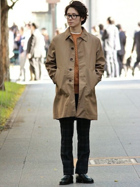 417 officialさん（メンズ・173cm）の冬コーディネート