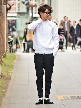 417 officialさん（メンズ・173cm）の冬コーディネート