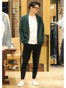 417 officialさん(メンズ・173cm)の春コーディネート