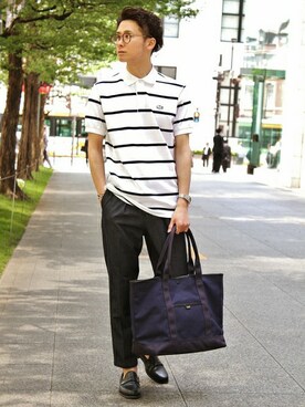 417 officialさん(メンズ・173cm)の春コーディネート