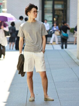 417 officialさん(メンズ・173cm)の夏コーディネート