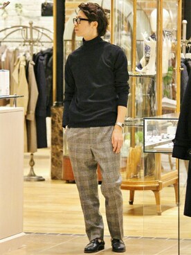 417 officialさん（メンズ・173cm）の秋コーディネート