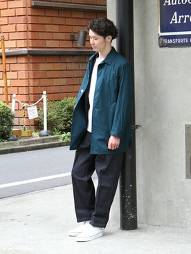 417 officialさん（メンズ・173cm）の春コーディネート