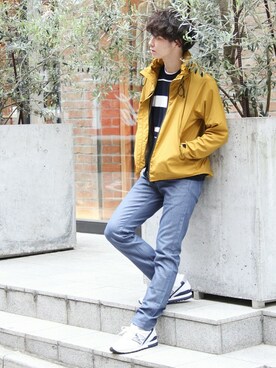 417 officialさん（メンズ・173cm）の春コーディネート