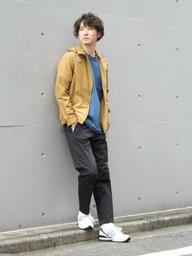 417 officialさん（メンズ・173cm）の春コーディネート