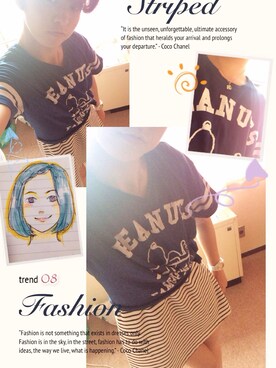 なーぽょさんのコーディネート