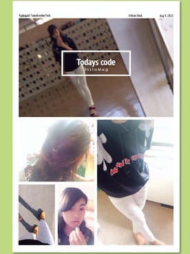 なーぽょさんのコーディネート