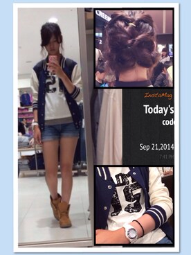 なーぽょさんのコーディネート