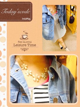 なーぽょさんのコーディネート