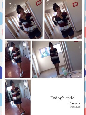 なーぽょさんのコーディネート