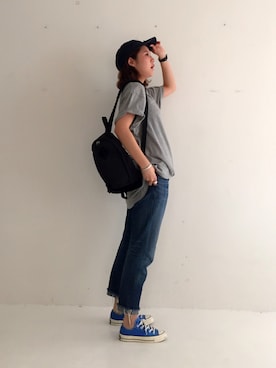 「LIFE's（ライフズ）のアイテム」を使った、SAAYA KOUZAWAさん（レディース・165cm）の春コーディネート