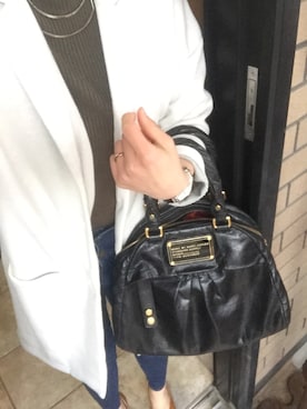 「友達」｜「アイテム（ジャケット/アウター）」を使った、marcoさん（レディース・164cm）の春コーディネート