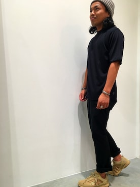 「DESCENTE ALLTERRAIN（デサント　オルテライン）のアイテム（パンツ）」を使った、KOJIさん（メンズ・168cm）の秋コーディネート