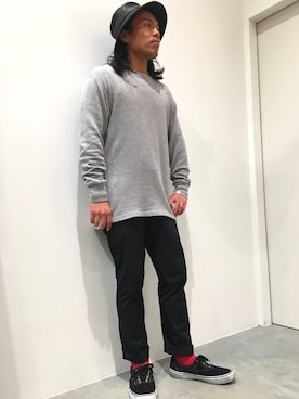 「DESCENTE ALLTERRAIN（デサント　オルテライン）のアイテム（パンツ）」を使った、KOJIさん（メンズ・168cm）の秋コーディネート