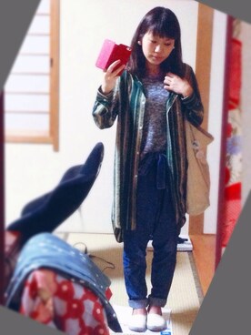 「note et silence （ノートエシロンス）のアイテム（アクセサリー）」を使った、KUmiさん（レディース・150cm）の春コーディネート