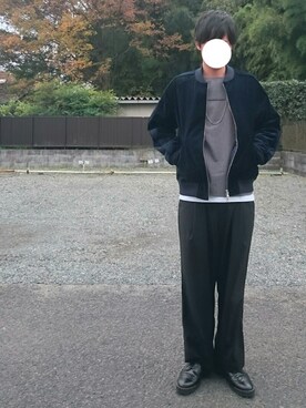 M.K U170さん（メンズ・170cm）の秋コーディネート