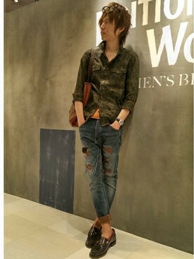 ｴﾃﾞｨｼｮﾝﾜｰｸｽ札幌ﾊﾟﾙｺ店さん（メンズ・175cm）の夏コーディネート