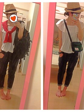 ちゃんさきさん(レディース・161cm)の夏コーディネート