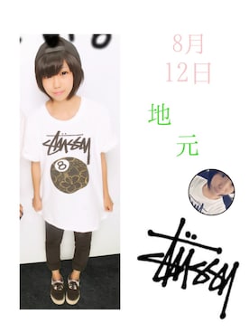 「アイテム（キャップ）」を使った、moyashさん（レディース・153cm・10代）の夏コーディネート
