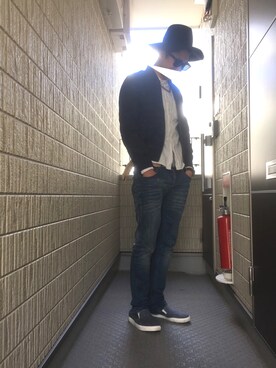 「JOURNAL STANDARD（ジャーナルスタンダード）のアイテム（MA-1）」を使った、Ta2さん（メンズ・176cm）の春コーディネート