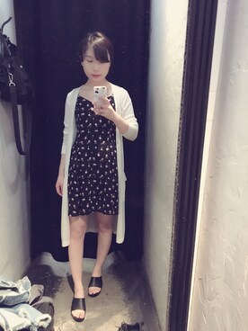 張-小曼さん(レディース・160cm)の春コーディネート