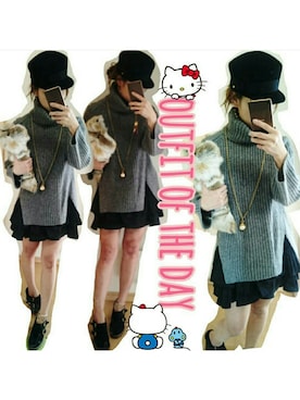 「snidel」｜「アイテム（ブーティ）」を使った、Sayaさん（レディース・159cm）の春コーディネート