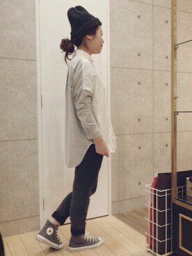 tomomiさん（レディース・160cm）の冬コーディネート