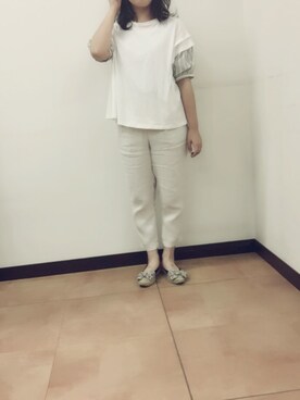 tomomiさん（レディース・160cm）の夏コーディネート