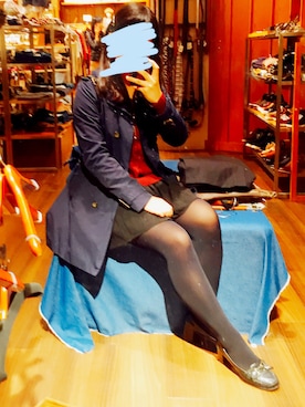 「キュロット」｜「アイテム（トレンチコート）」を使った、moimoi(ﾓ´∀｀ｲ)さん（レディース・157cm）の秋コーディネート