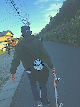 「ELEMENT（エレメント）のアイテム（その他）」を使った、Kazuhiro Iwasawaさん（メンズ・175cm）の冬コーディネート
