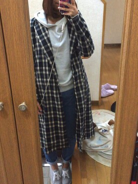 「passage mignon/flaneur（パサージュミニョンフラヌール）のアイテム（ニットキャップ/ビーニー）」を使った、Kaaana!*さん（レディース・158cm）の春コーディネート