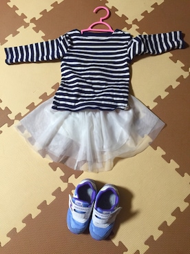 mamamaさん（キッズ・70cm）の秋コーディネート