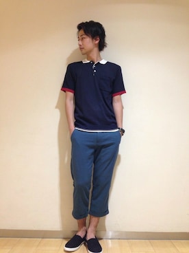 原さん(メンズ・183cm)の夏コーディネート