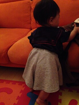 ぬーすさん（キッズ・60cm）の秋コーディネート